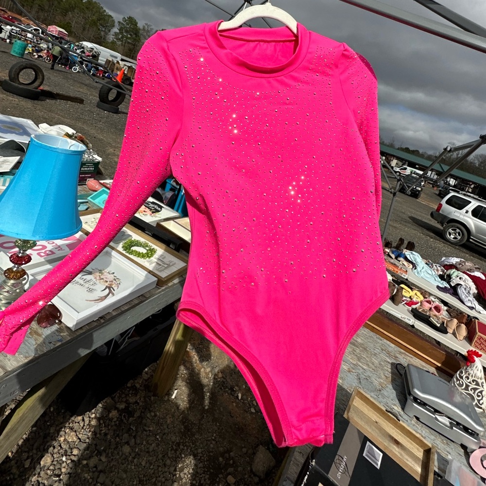 Women’s sparkly M bodysuit